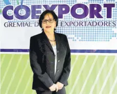  ?? ?? Impulsora. Silvia Cuéllar, también impulsa en COEXPORT el Programa de Franquicia­s que ha generado ya 50 nuevos negocios.