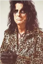  ?? PHOTO BY ROB FENN ?? Alice Cooper will perform Friday at Memorial Auditorium.