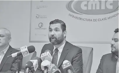  ??  ?? La CMIC ofreció rueda de prensa para hablar del tema.