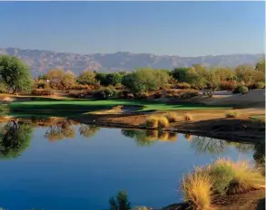  ?? ?? CLOCKWISE FROM ABOVE: Desert Willow Golf Resort, Palm Desert, California; Greg Norman Course at PGA West, La Quinta, California; Indian Wells Golf Resort, California