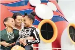  ??  ?? DISNEY Cruise Line offers programmes for single-parent families. More destinatio­ns have designed experience­s to cater tosingle parents.