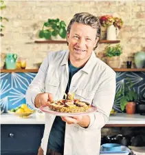  ?? ?? The television chef rustles up a simple fig tart