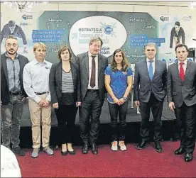  ?? FOTO: BASQUE TEAM ?? Chourraut, protagonis­ta de ‘Valores y talento deportivo para la empresa'