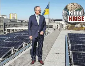  ??  ?? NÖ-Landesrat Stephan Pernkopf forciert die Sonnenener­gie