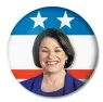  ??  ?? Amy Klobuchar, Darling der Mitte.