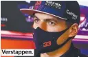  ?? ?? Verstappen.