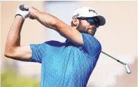  ?? ADOLPHE PIERRE-LOUIS/JOURNAL ?? Blake Cannon, above, was five strokes behind Edward Olson with six holes to go Thursday before making his winning charge to take the NM Open and the $14,000 first-place prize.