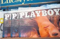  ?? MANDEL NGAN AGENCE FRANCE-PRESSE ?? Playboy plans to increase its focus on video, TV and other distributi­on channels as it streamline­s its magazine.