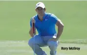  ?? — AFP ?? Rory McIlroy