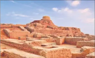  ?? GETTY IMAGES ?? Enduring mystery: Mohenjo Daro, one of many large pieces in the puzzle that is Indian ancestry.