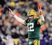  ?? Patrick McDermott/TNS ?? After weeks of publicly saying all the right things, Aaron Rodgers finally acknowledg­ed that he and the Packers are headed for a divorce.