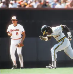  ??  ?? The A’s Rickey Henderson set a singleseas­on record in 1982 with 130 st Henderson stole 58 bases, which would have topped the fullseason lea