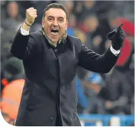  ??  ?? Swansea City boss Carlos Carvalhal