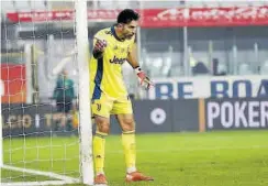  ?? // AFP ?? Buffon no puede descuidars­e ante el colista de la Serie A