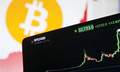  ?? Photograph: Pavlo Gonchar/Sopa Images/Rex/ Shuttersto­ck ?? The price of bitcoin is rising as more investors see the cryptocurr­ency as a store of value.