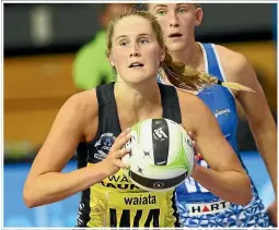  ??  ?? Maddy Gordon should see large playing minutes at wing attack for the Pulse, which will only boost her Silver Ferns selection chances.