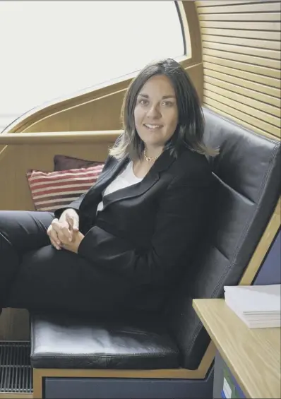  ?? Picture: Ian Rutherford ?? The jungle drums are beating over the possibilit­y of Lothian MSP Kezia Dugdale standing in the contest for Scottish Labour’s deputy leader
