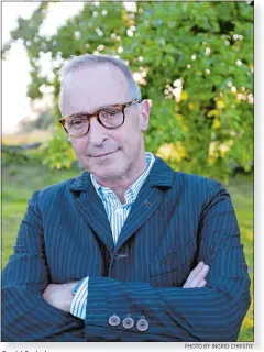  ?? PHOTO BY INGRID CHRISTIE ?? David Sedaris