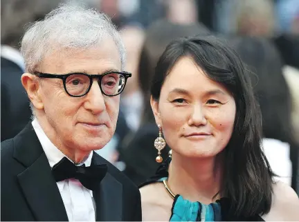  ?? ALBERTO PIZZOLI/GETTY IMAGES/FILES ?? Woody Allen, left, and Soon-Yi Previn, seen in 2016, sparked controvers­y when they wed in 1997.