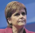  ??  ?? 0 Nicola Sturgeon denied the Tories had saved the union