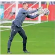  ?? FOTO: DPA ?? Marc-Andre ter Stegen im Training beim DFB.