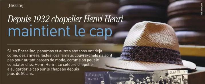 Chapeaux Borsalino au Canada - Henri Henri