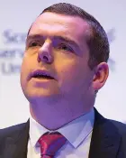  ??  ?? Commitment: Douglas Ross