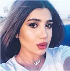  ??  ?? Former Miss Iraq Shimaa Qasim Abdulrahma­n, above, fled after receiving death threats. Top, Dr. Rafeef al-Yassiri died in August under mysterious circumstan­ces. Beautician Rasha al-Hassan, middle, was found dead in her home. Model Tara Fares was shot dead in Baghdad.