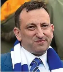  ??  ?? Tony Bloom: no staff pay cuts