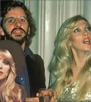  ?? PHOTO:GETTY IMAGES ?? Starr quality: Ringo was one of Lynsey de Paul’s celebrity partners. She was briefly married to actor James Coburn