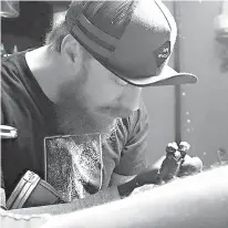  ?? Submitted photo ?? Tattoo artist Jason Elliott will appear on “Ink Master.”