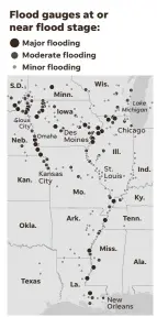  ?? SOURCE NOAA; ESRI As of March 19, 8 a.m. EDT USA TODAY ??