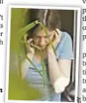  ?? AP ?? Amanda Knox gets the news by phone on Friday.