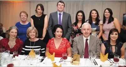  ??  ?? The Team from Cairdeas Childcare, Ballyhass, enjoying the Awards.