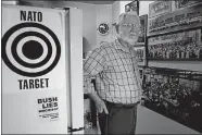  ?? LOIS RAIMONDO/WASHINGTON POST ?? William Blum, author of “Rogue State,” stands in the kitchen of his Washington home in 2006.