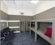  ?? MYRTLE BEACH AREA CHAMBER OF COMMERCE VIA AP ?? This undated photo shows the Myrtle Beach Airport Quiet Room in South Carolina. The area is designed for use as a calm space for travelers on the autism spectrum, especially children flying with their families who can benefit from a quiet space away...
