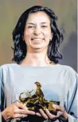  ?? Foto: dpa ?? Die bulgarisch­e Regisseuri­n Ralitza Petrova gewinnt in Locarno.