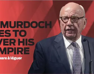  ?? (SIPA) ?? Rupert Murdoch in 2020.