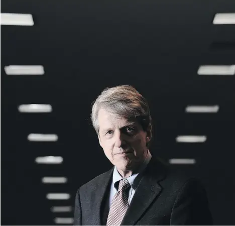  ?? PETER J. THOMPSON ?? Robert Shiller, a Nobel Prize-winning Yale University professor, advises investors to diversify, avoid high-fliers within the index, and to rebalance their portfolio when a stock goes way up, amid a fragility of confidence in the market.