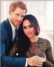 ?? Picture: Alexi Lubomirski ?? „ Harry and Meghan will marry on May 19.