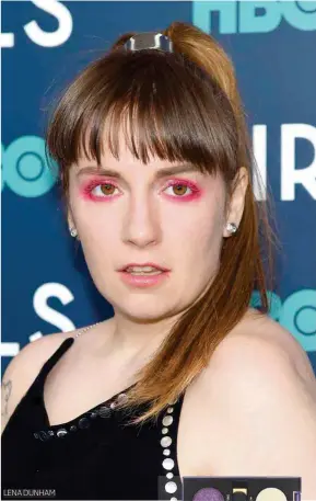  ??  ?? LENA DUNHAM