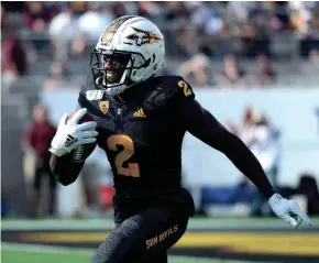  ?? CAMPOREALE / USA TODAY SPORTS JOE ?? Arizona State wide receiver Brandon Aiyuk is also a kick-return threat.