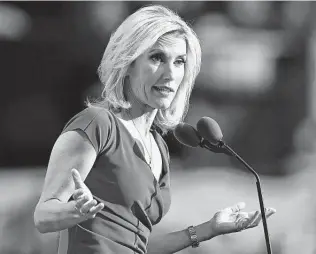  ?? Mark J. Terrill / Associated Press file photo ?? Texts released by Mark Meadows, President Donald Trump’s former chief of staff, reveal that Fox News commentato­r Laura Ingraham urged the president to tell Jan. 6 rioters to “go home.”