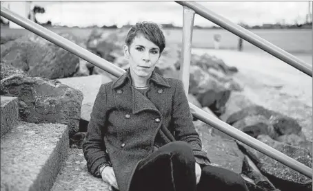  ?? PAULO NUNES DOS SANTOS/THE NEW YORK TIMES ?? Tana French, pictured in Dublin in September, has written aWestern-inflected mystery with her first American protagonis­t and a back story that touches on police violence and systemic racism.