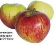  ?? ?? Improve harvests by pruning apple trees every winter