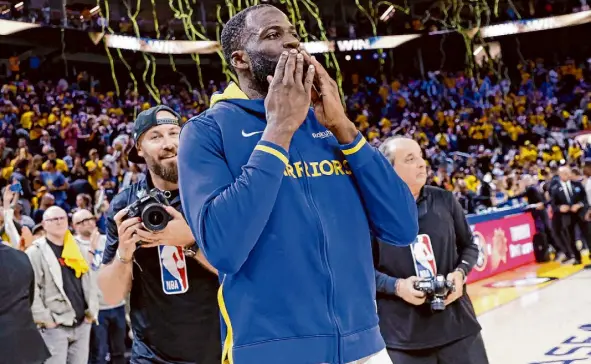  ?? Santiago Mejia/The Chronicle ?? It didn’t seem possible that Draymond Green’s history of volatile behavior and suspension­s could get worse. But it did.