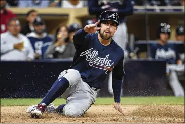  ?? DENIS POROY / GETTY IMAGES ?? Despite fears for his family amid Venezuela’s unrest, Ender Inciarte has managed to become a Gold Glove outfielder — and since last year’s All-Star break, no one has more than his 208 hits (through Wednesday).