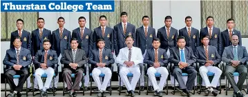  ??  ?? Thurstan College Team