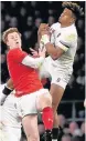  ??  ?? TARGET Patchell loses out to England‘s Watson