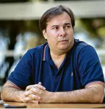  ?? Mauro Pimentel - 15.jul.2016/Folhapress ?? O presidente da Câmara, Rodrigo Maia, em entrevista no Rio